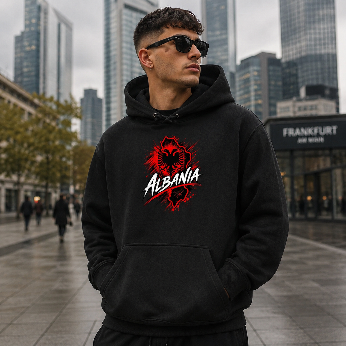 Albania Hoodie – Front & Back Edition