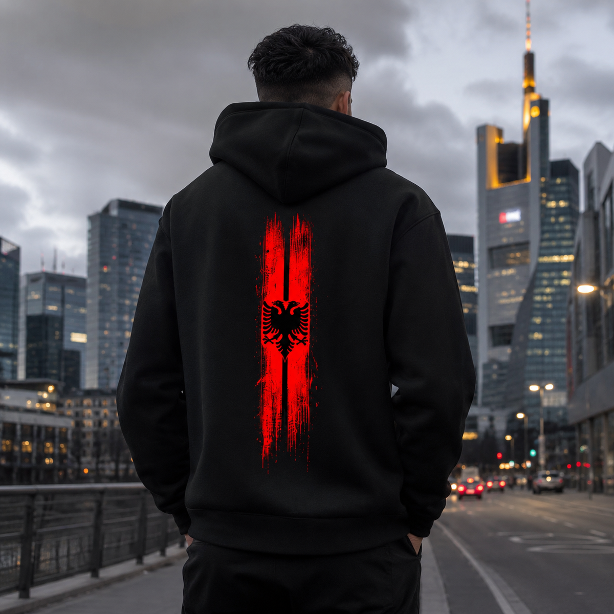 Albania Hoodie – Front & Back Edition