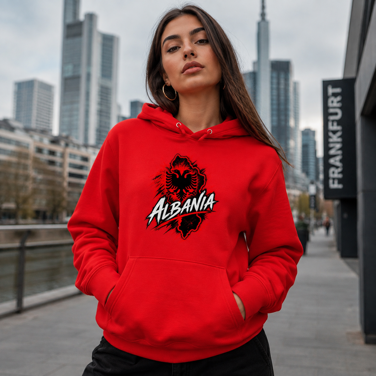 Albania Hoodie – Front & Back Edition