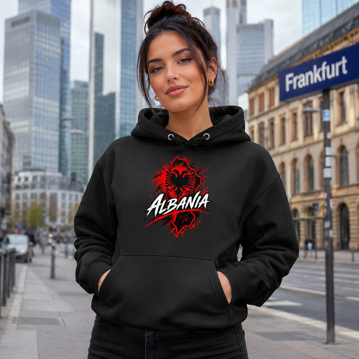 Albania Hoodie – Front & Back Edition