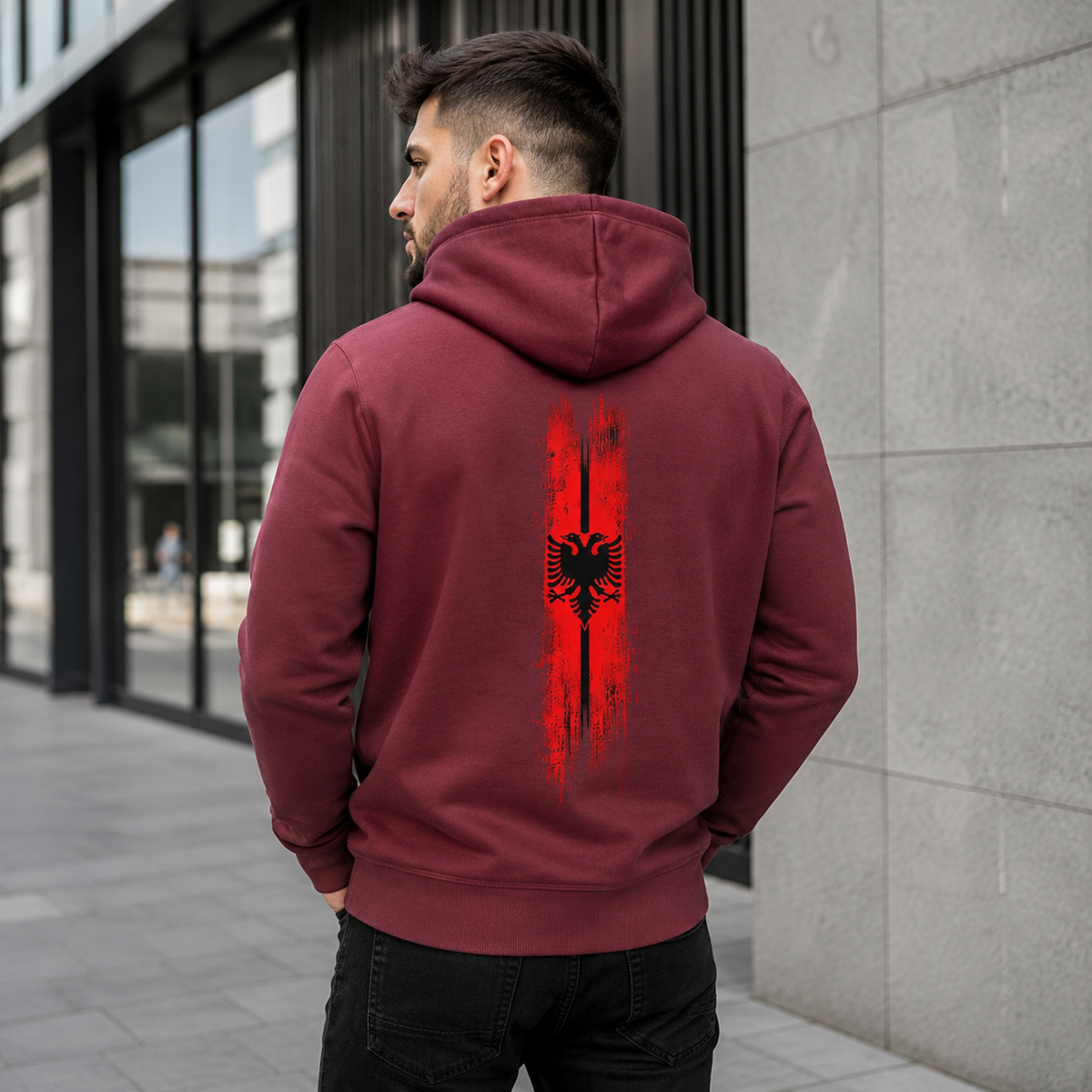 Albania Hoodie – Front & Back Edition
