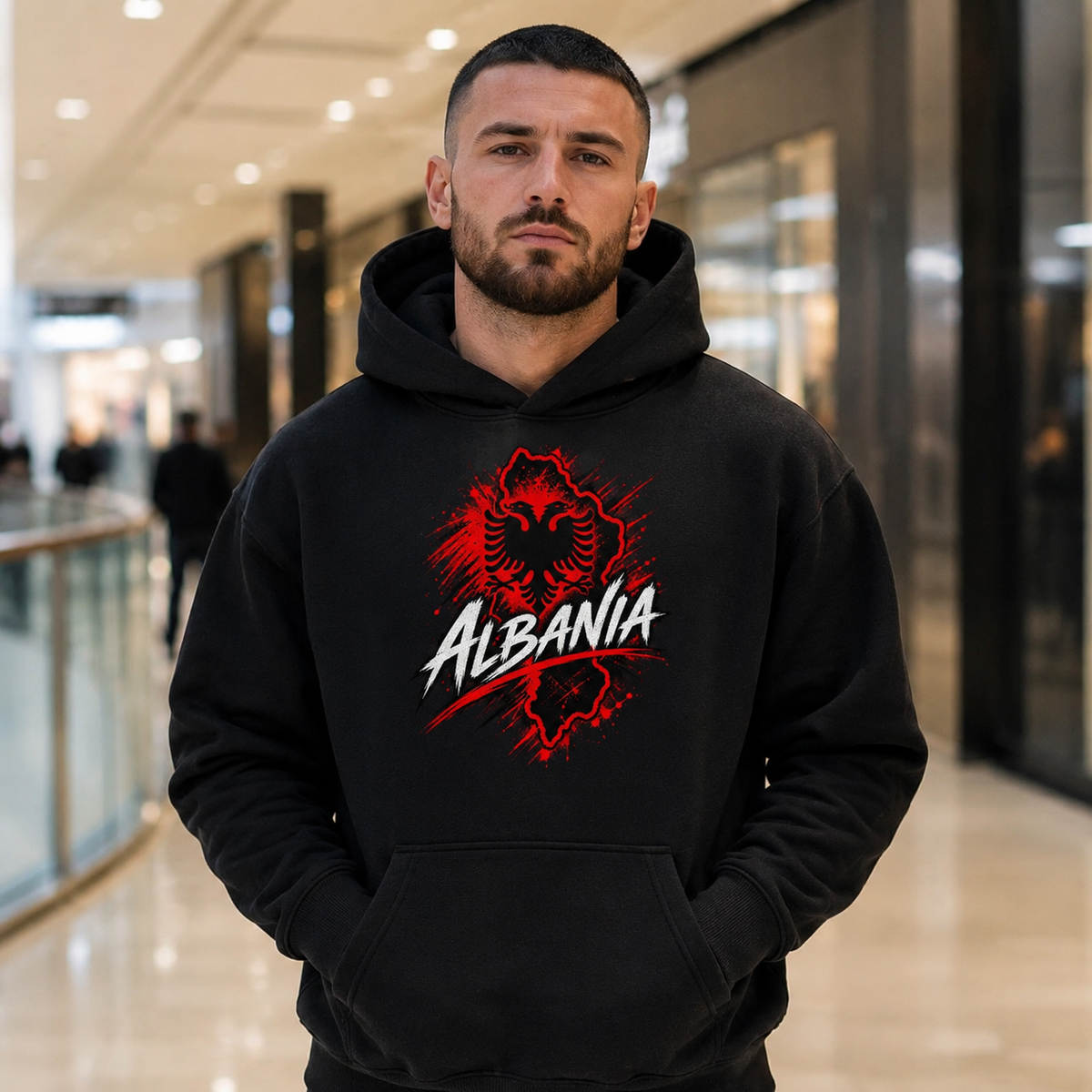 Albania Hoodie – Front & Back Edition