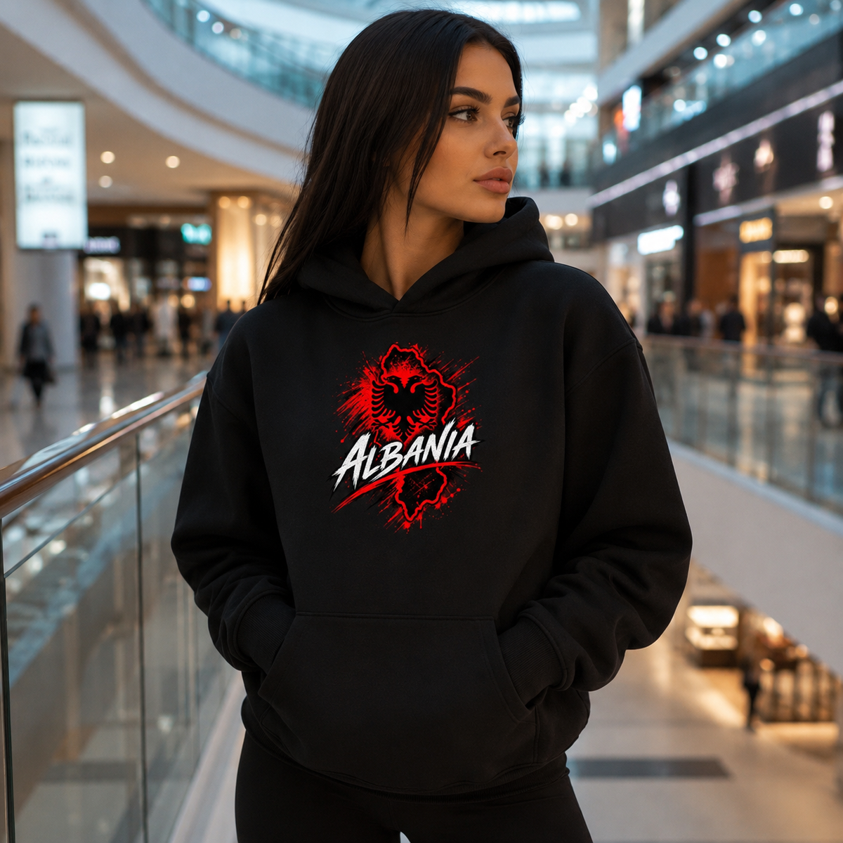 Albania Hoodie – Front & Back Edition