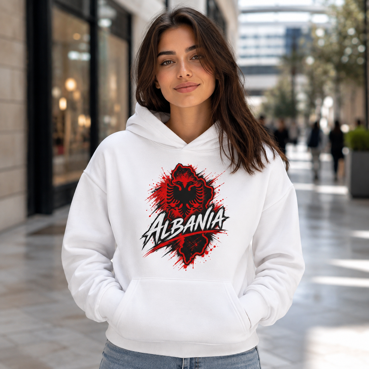 Albania Hoodie – Front & Back Edition