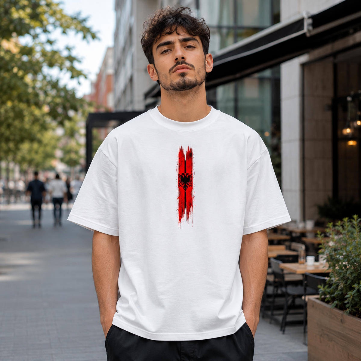 Premium Oversized T-Shirt – Shqip Style