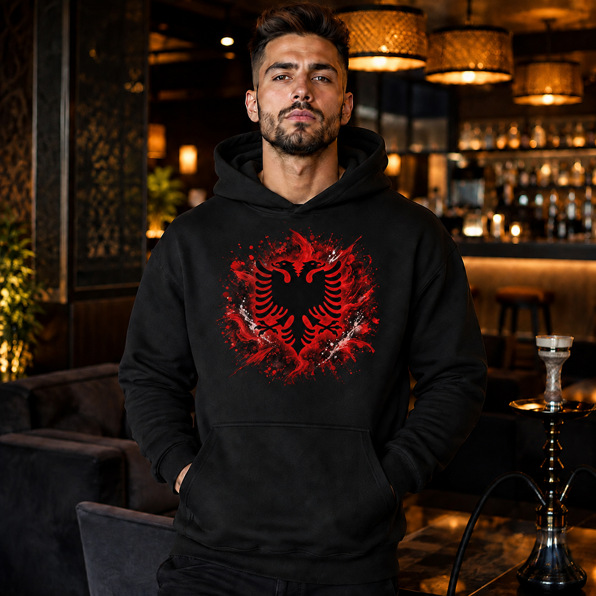 Heavy Cotton Premium Hoodie – Shqip Style