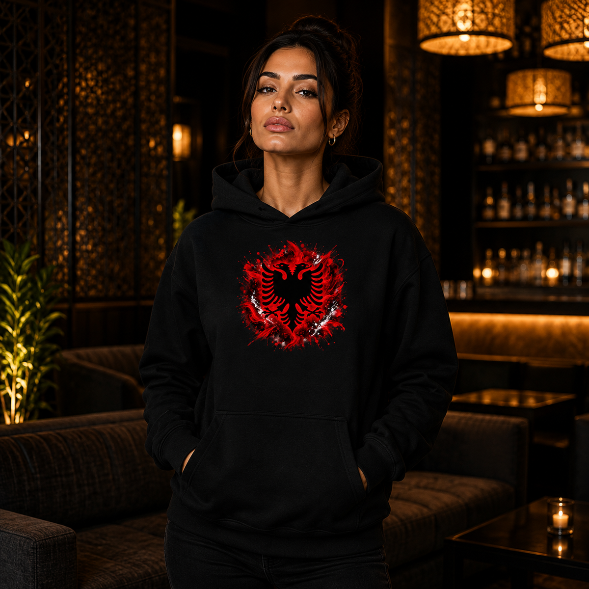 Heavy Cotton Premium Hoodie – Shqip Style