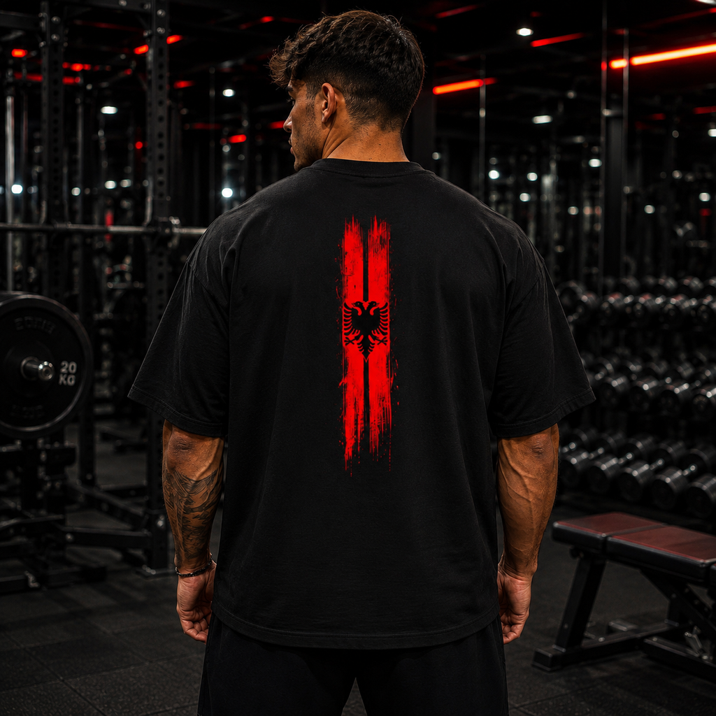 Albania Oversized T-Shirt – Shqip Power