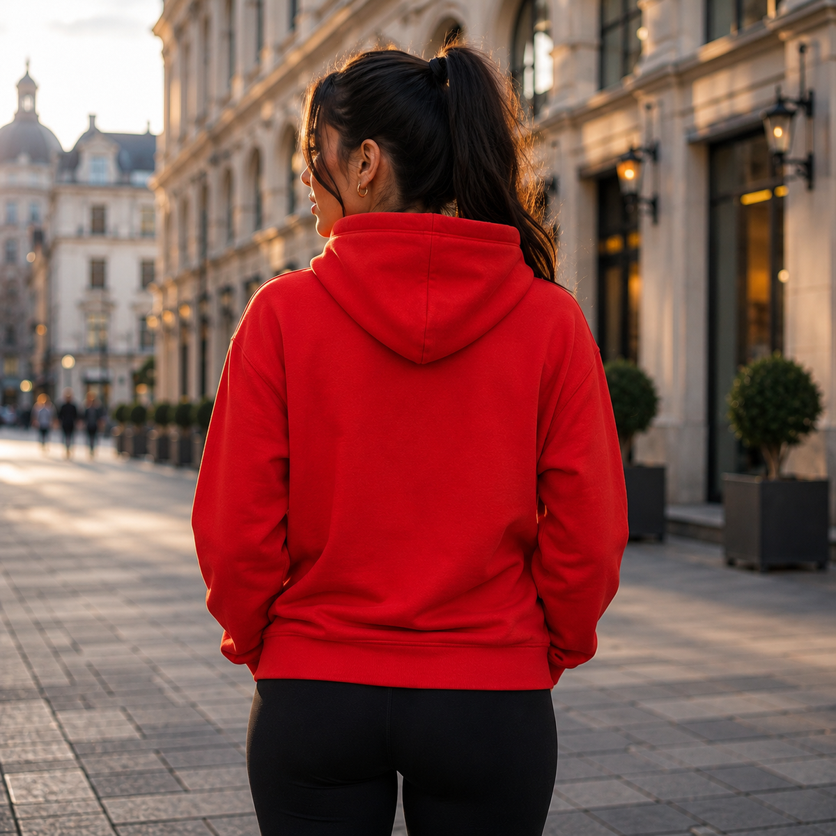 KOSOVA Edition Classic Hoodie Rot